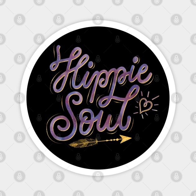 Hippie Soul Magnet by CalliLetters